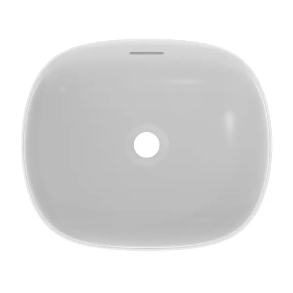 Lavoar pe blat Ideal Standard Atelier Linda-X alb mat 45 cm cu orificiu preaplin [9]
