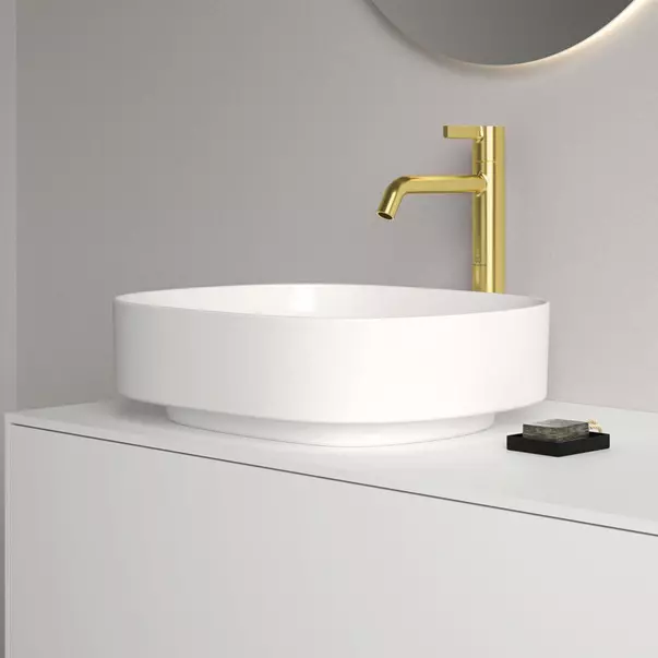 Lavoar pe blat Ideal Standard Atelier Linda-X alb lucios 45 cm [4]
