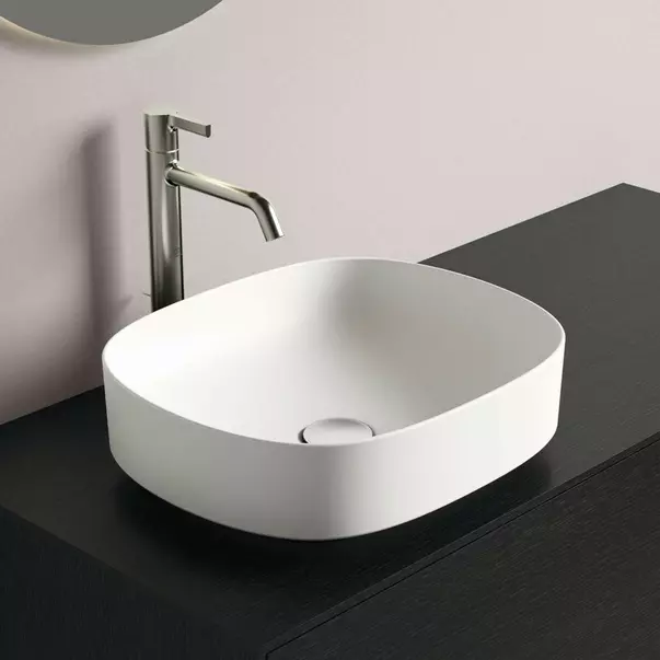 Lavoar pe blat Ideal Standard Atelier Linda-X alb mat 45 cm [2]