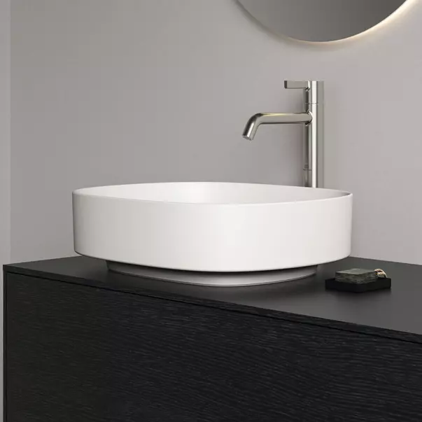 Lavoar pe blat Ideal Standard Atelier Linda-X alb mat 45 cm [6]