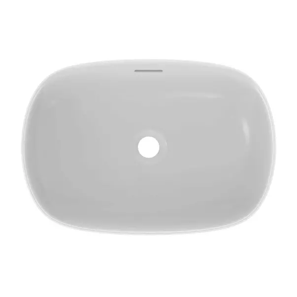 Lavoar pe blat Ideal Standard Atelier Linda-X alb mat 55 cm cu orificiu preaplin [8]