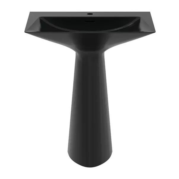 Lavoar freestanding Ideal Standard Atelier Tipo-Z negru lucios 74 cm [5]