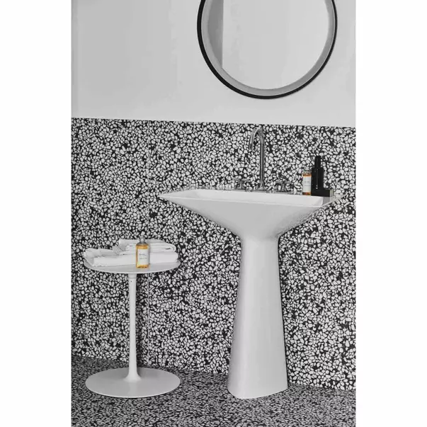 Lavoar freestanding Ideal Standard Atelier Tipo-Z alb lucios 74 cm cu 3 orificii baterie [6]