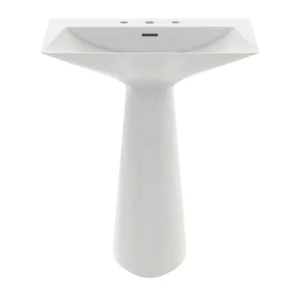 Lavoar freestanding Ideal Standard Atelier Tipo-Z alb mat 74 cm cu 3 orificii baterie [9]