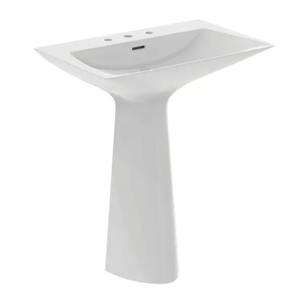 Lavoar freestanding Ideal Standard Atelier Tipo-Z negru lucios 74 cm cu 3 orificii baterie [2]