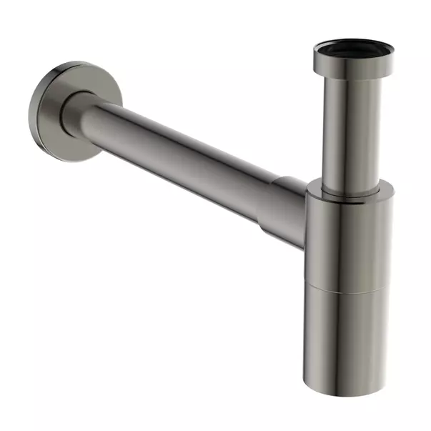Sifoane si ventile lavoar - Sifon estetic pentru lavoar Ideal Standard Atelier Multisuite argintiu Silver Storm