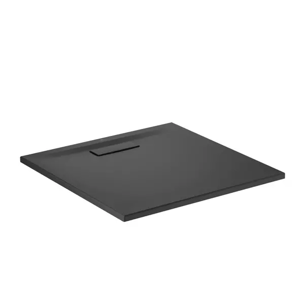 Cabine dus - Cadita de dus patrata Ideal Standard Ultra Flat New negru mat 80x80 cm