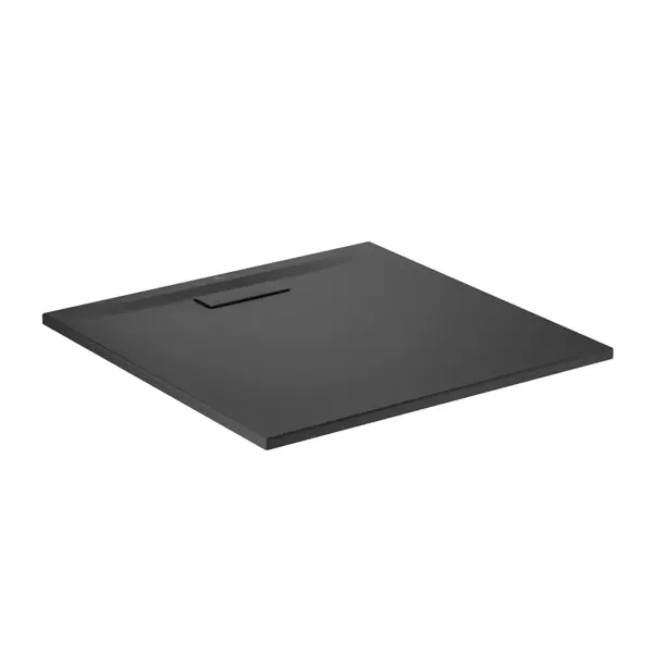 Cabine dus - Cadita de dus patrata Ideal Standard Ultra Flat New negru mat 90x90 cm
