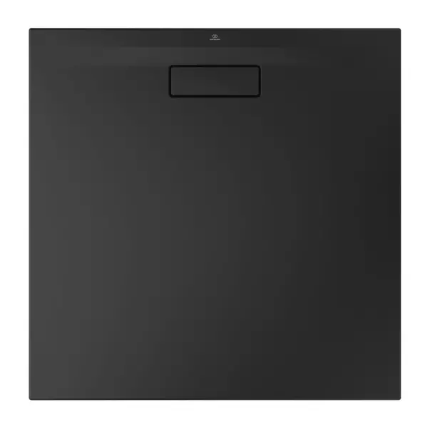 Cadita de dus patrata Ideal Standard Ultra Flat New negru mat 90x90 cm [4]