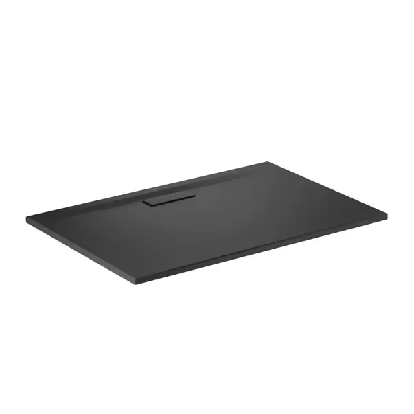Cabine dus - Cadita de dus dreptunghiulara Ideal Standard Ultra Flat New negru mat 120x80 cm
