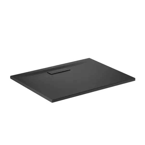 Cadita de dus dreptunghiulara Ideal Standard Ultra Flat New negru mat 90x70 cm [2]