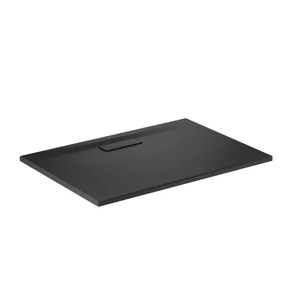Cabine dus - Cadita de dus dreptunghiulara Ideal Standard Ultra Flat New negru mat 100x70 cm