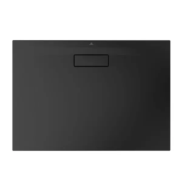 Cadita de dus dreptunghiulara Ideal Standard Ultra Flat New negru mat 100x70 cm [4]