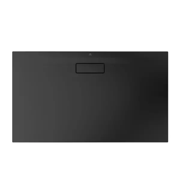 Cadita de dus dreptunghiulara Ideal Standard Ultra Flat New negru mat 120x70 cm [4]