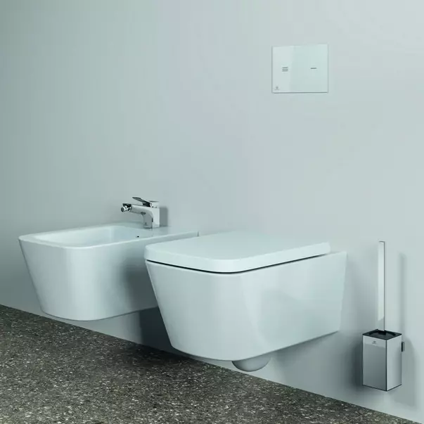 Perie WC Ideal Standard Atelier Conca design patrat crom lucios [2]