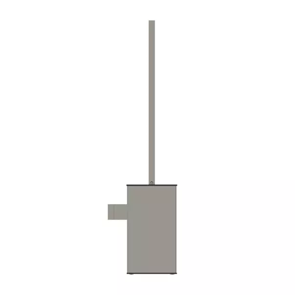 Perie WC Ideal Standard Atelier Conca design patrat argintiu Silver Storm [4]