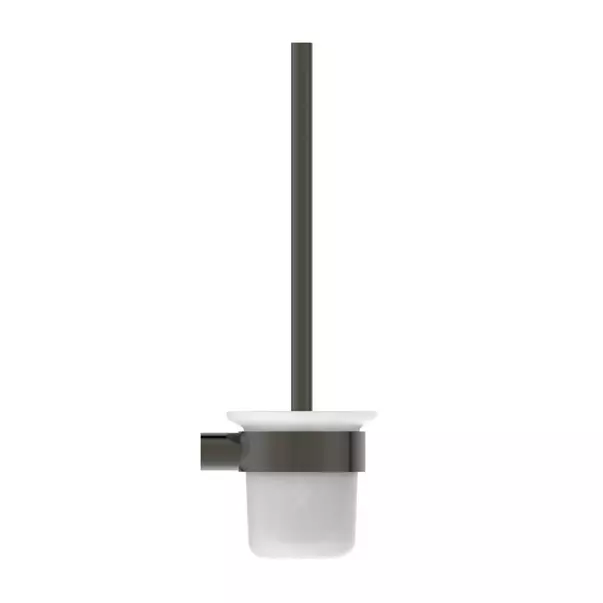 Perie WC Ideal Standard Atelier Conca design rotund gri Magnetic Grey [4]