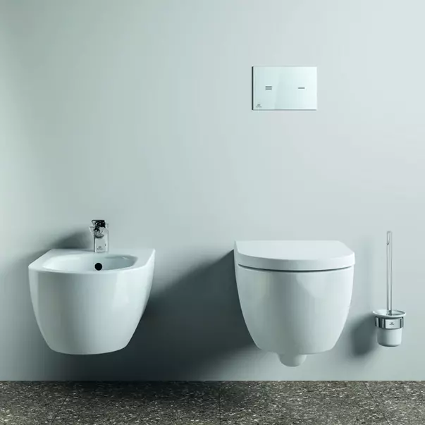 Perie WC Ideal Standard Atelier Conca design rotund crom lucios [3]