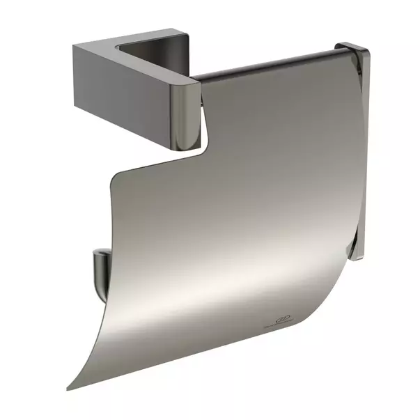 Suport hartie igienica Ideal Standard Atelier Conca cu protectie argintiu Silver Storm [2]