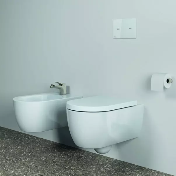 Suport hartie igienica Ideal Standard Atelier Conca argintiu Silver Storm [2]