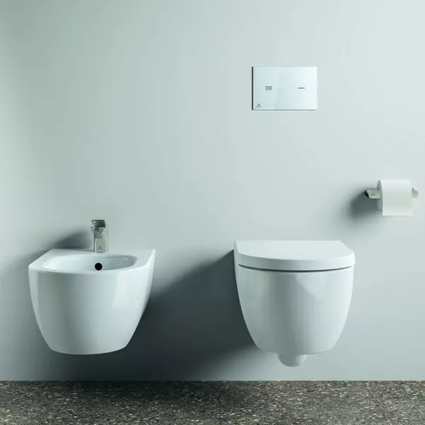 Suport hartie igienica Ideal Standard Atelier Conca argintiu Silver Storm [3]