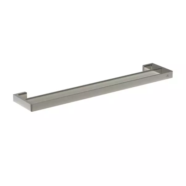 Cuiere si suporturi prosoape - Bara dubla portprosop Ideal Standard Atelier Conca 60 cm argintiu Silver Storm