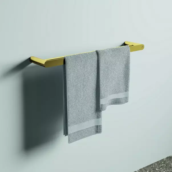 Bara dubla portprosop Ideal Standard Atelier Conca auriu periat 60 cm [2]