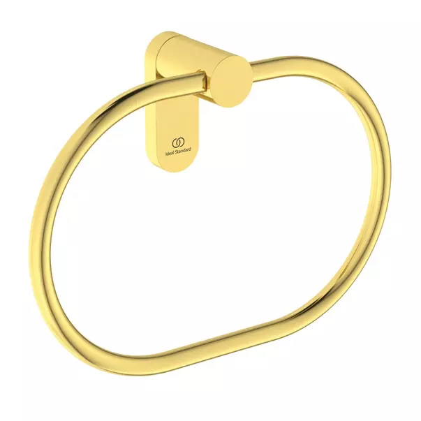 Cuiere si suporturi prosoape - Inel portprosop oval Ideal Standard Atelier Conca auriu periat