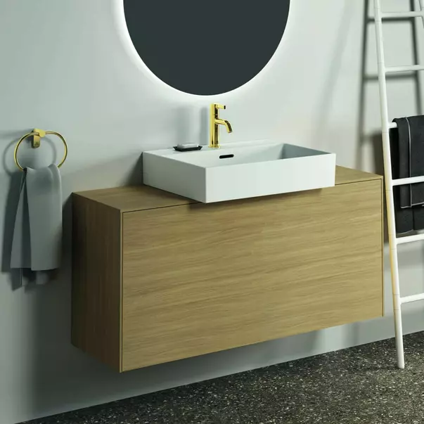 Inel portprosop oval Ideal Standard Atelier Conca auriu periat [2]