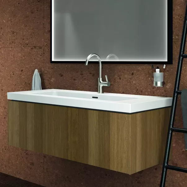 Suport periute de dinti Ideal Standard Atelier Conca rotund argintiu Silver Storm [2]