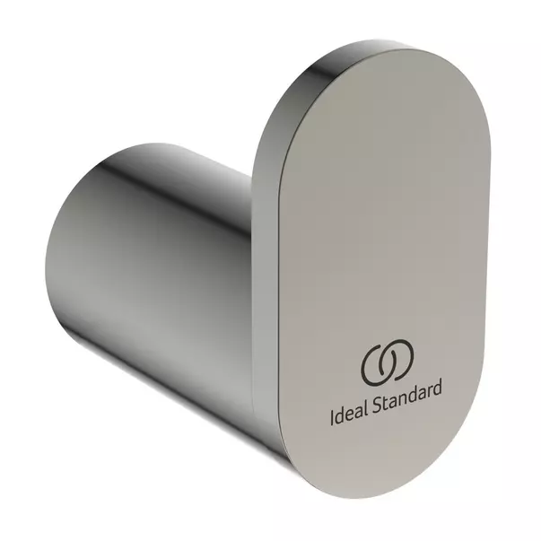 Cuiere si suporturi prosoape - Cuier rotund Ideal Standard Atelier Conca argintiu Silver Storm