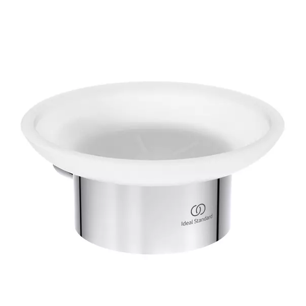 Accesorii lavoar - Savoniera Ideal Standard Atelier Conca design rotund crom lucios