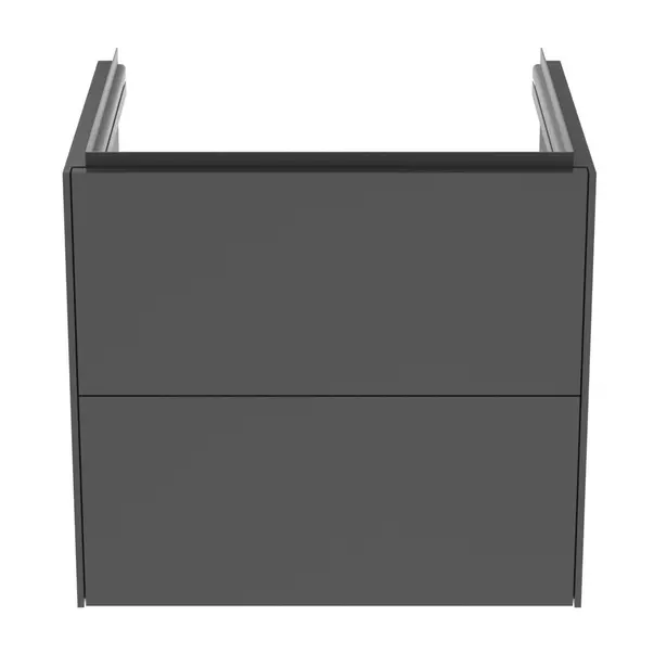 Dulap baza suspendat Ideal Standard Atelier Conca 2 sertare antracit mat 60 cm [5]