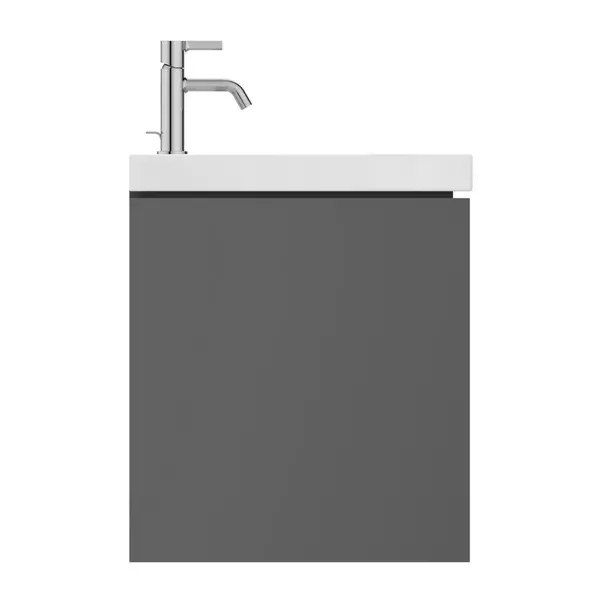 Dulap baza suspendat Ideal Standard Atelier Conca 2 sertare antracit mat 60 cm [6]