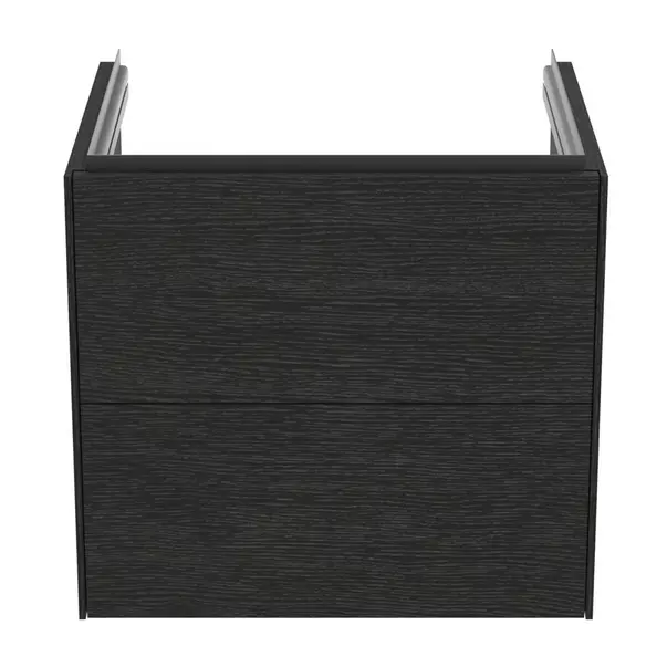 Dulap baza suspendat Ideal Standard Atelier Conca 2 sertare finisaj stejar inchis 60 cm [5]