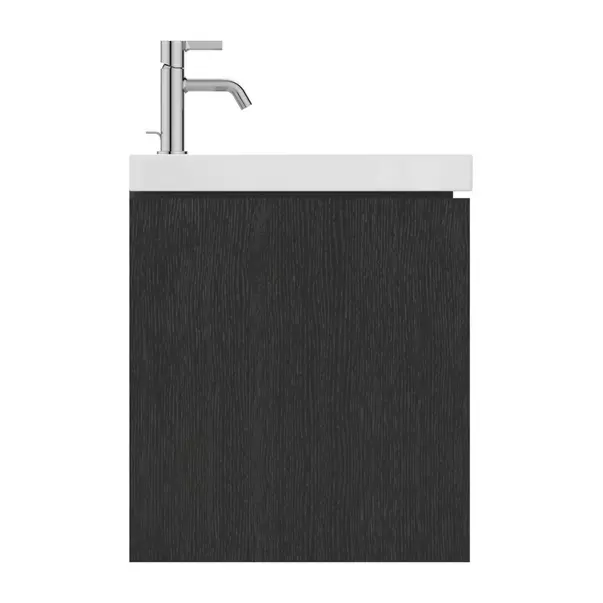 Dulap baza suspendat Ideal Standard Atelier Conca 2 sertare finisaj stejar inchis 60 cm [6]