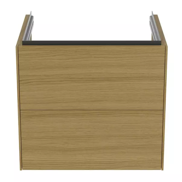 Dulap baza suspendat Ideal Standard Atelier Conca 2 sertare finisaj stejar deschis 60 cm [5]