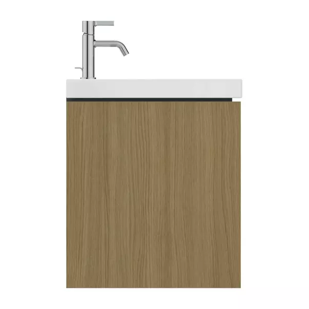 Dulap baza suspendat Ideal Standard Atelier Conca 2 sertare finisaj stejar deschis 60 cm [6]