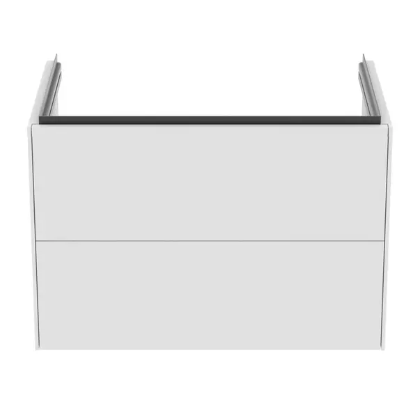 Dulap baza suspendat Ideal Standard Atelier Conca 2 sertare alb mat 80 cm [5]