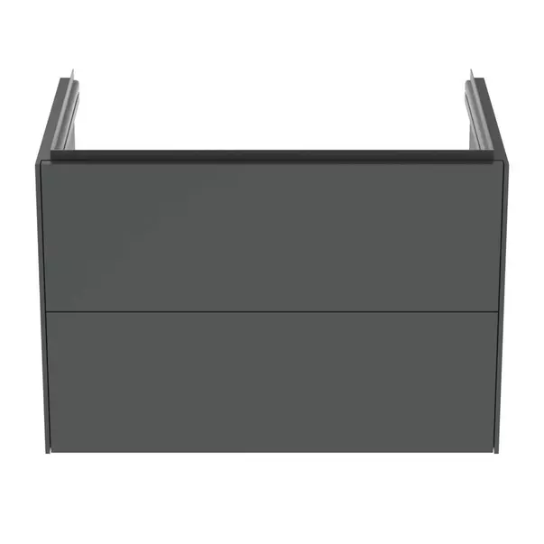 Dulap baza suspendat Ideal Standard Atelier Conca 2 sertare antracit mat 80 cm [5]