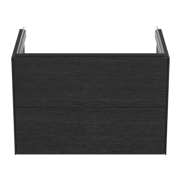 Dulap baza suspendat Ideal Standard Atelier Conca 2 sertare finisaj stejar inchis 80 cm [5]