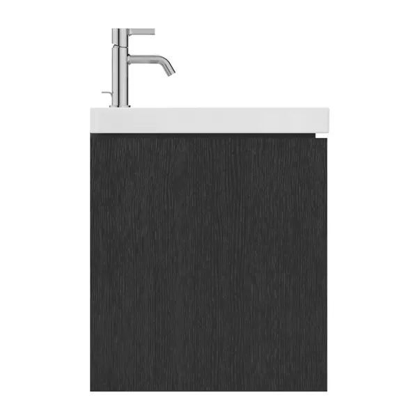 Dulap baza suspendat Ideal Standard Atelier Conca 2 sertare finisaj stejar inchis 80 cm [6]