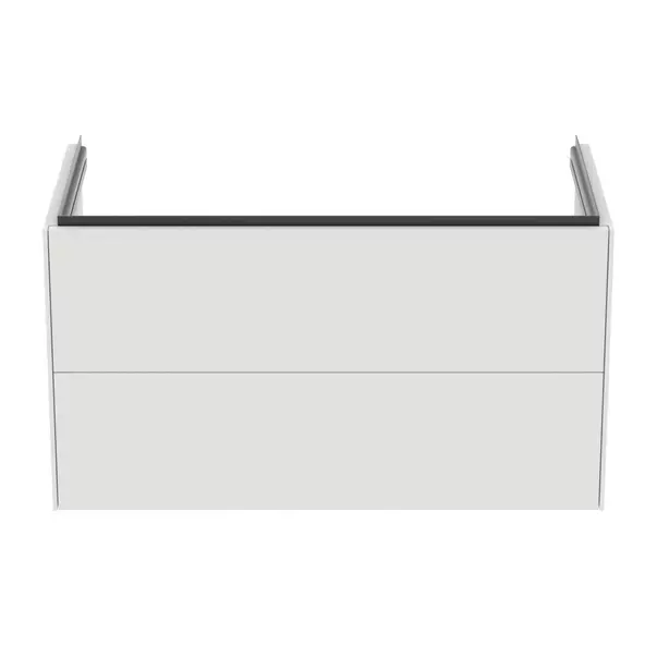 Dulap baza suspendat Ideal Standard Atelier Conca 2 sertare alb mat 100 cm [5]