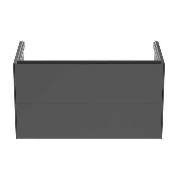Dulap baza suspendat Ideal Standard Atelier Conca 2 sertare antracit mat 100 cm [5]
