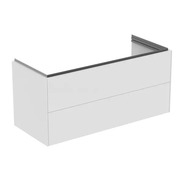Mobilier Baie - Dulap baza suspendat Ideal Standard Atelier Conca 2 sertare alb mat 120 cm