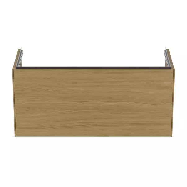 Dulap baza suspendat Ideal Standard Atelier Conca 2 sertare finisaj stejar deschis 120 cm [5]