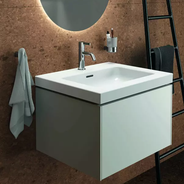 Mobilier Baie - Dulap baza suspendat Ideal Standard Atelier Conca 1 sertar alb mat 60 cm