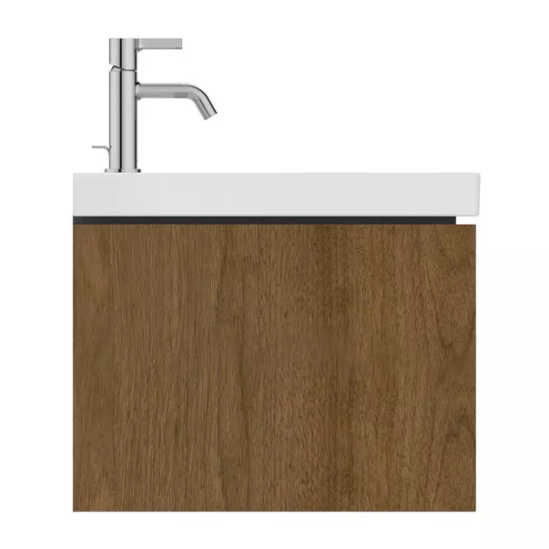 Dulap baza suspendat Ideal Standard Atelier Conca 1 sertar finisaj nuc inchis 60 cm [6]