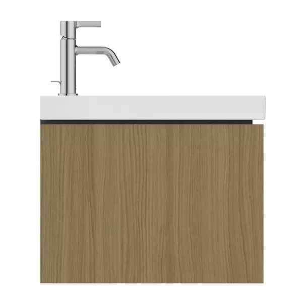 Dulap baza suspendat Ideal Standard Atelier Conca 1 sertar finisaj stejar deschis 60 cm [6]