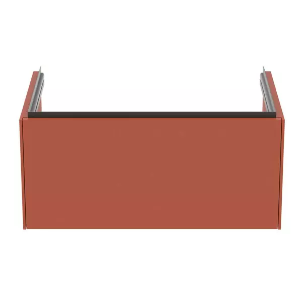 Dulap baza suspendat Ideal Standard Atelier Conca 1 sertar rosu - oranj 80 cm [5]